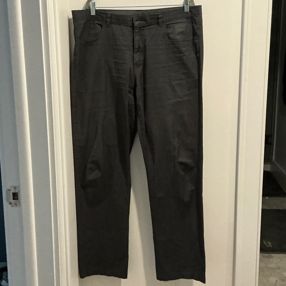 CK Classic Straight Leg Men's Dress Pants 38x34 - Black